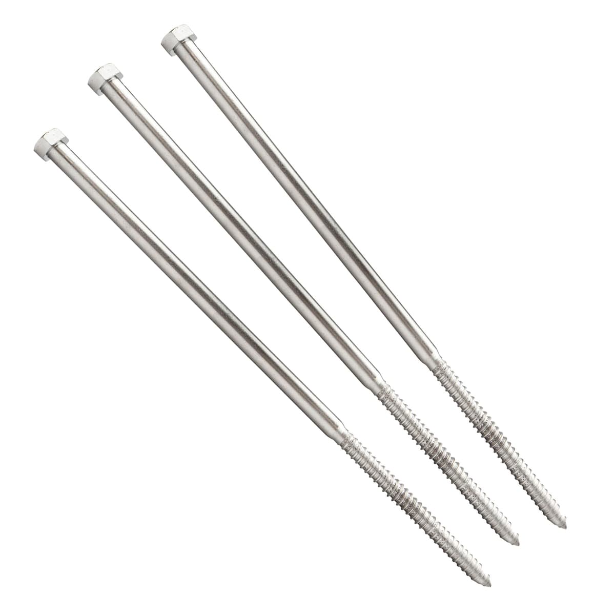Conquest Lag Bolt 5/8" x 18" Hex Head, 18-8 Acero Inoxidable, Pack de 25 LB4SS-58X18-25PK