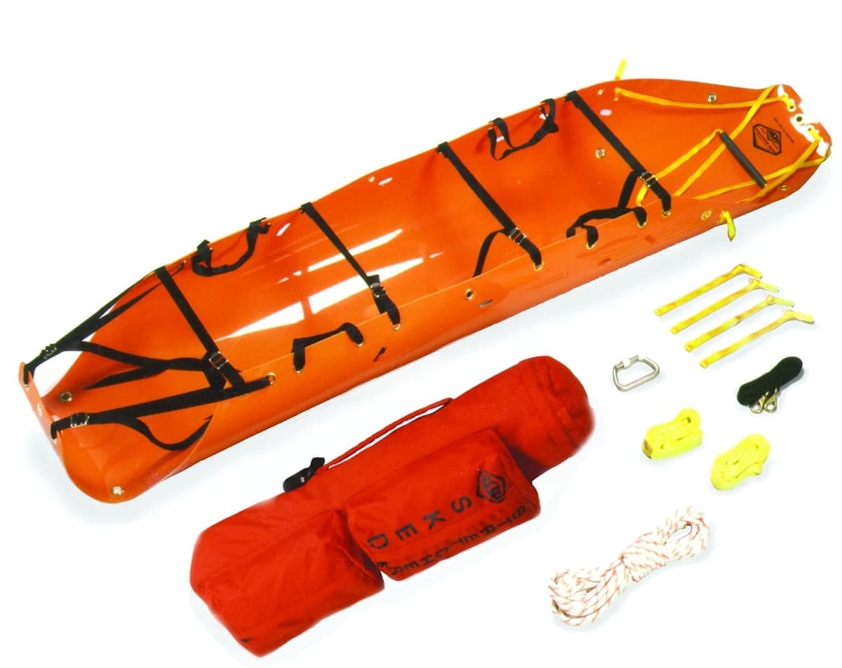 MSA SRSSK200 Sked sistema básico de rescate para espacios confinados, naranja internacional