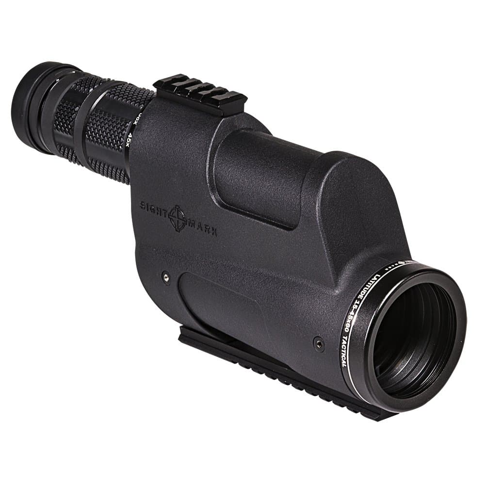 Sightmark Latitude 15-45x60 Spotting Scope, Retícula Mil-Radian en Primer Plano Focal SM11033T