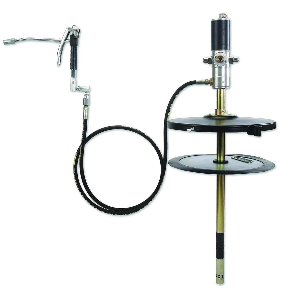 PROLUBE Bomba de grasa neumática 50:1 para pailas de 5 galones - Kit completo (45415)