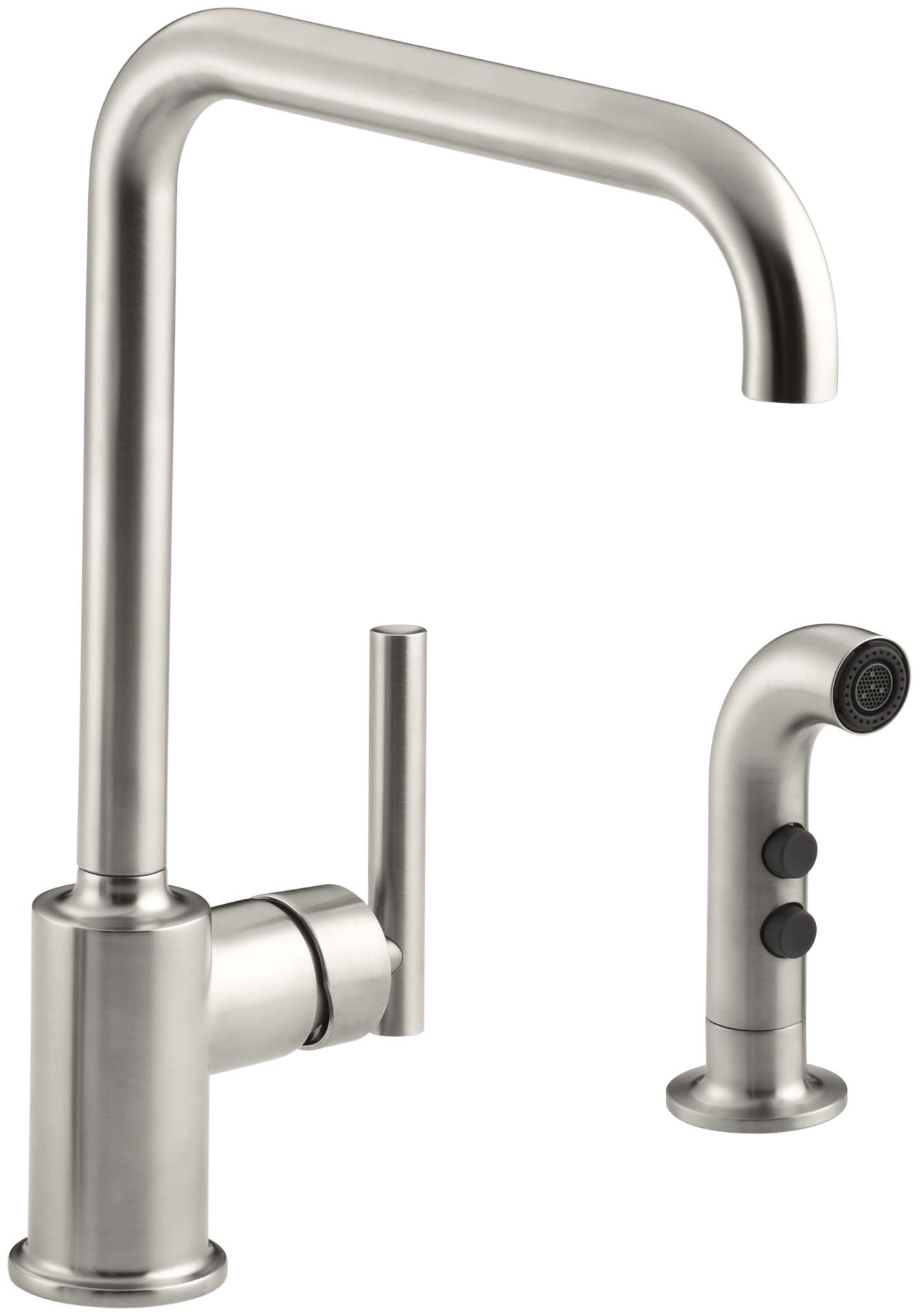 Kohler Purist Primary Caño giratorio con spray K-7508-VS