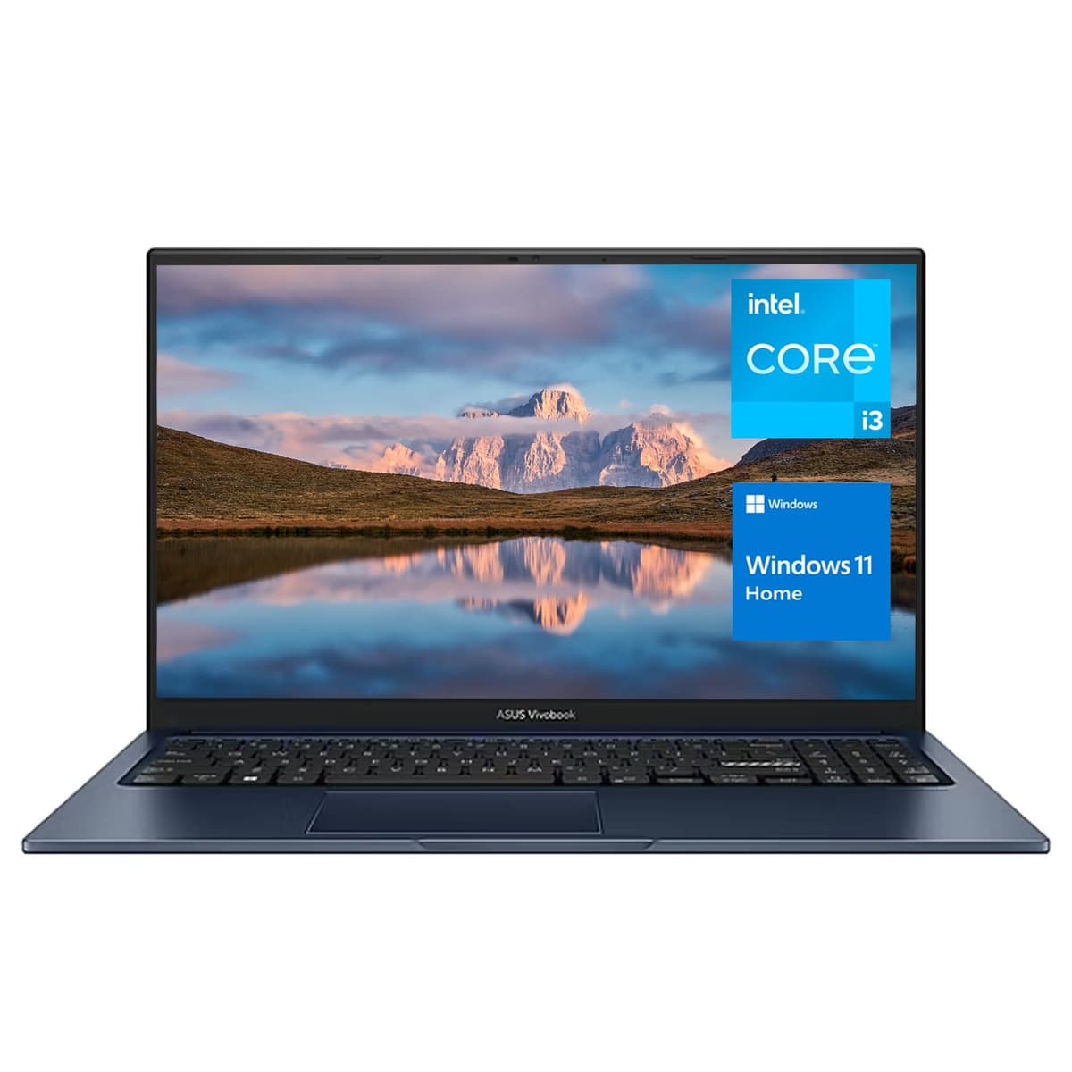 ASUS Vivobook portátil, pantalla FHD de 15.6", procesador Intel Core i3-1215U de 12.ª generación, 16 GB RAM, SSD de 1 TB, cámara web, teclado numérico, HDMI, Wi-Fi, Windows 11 Home, azul 5Z8N