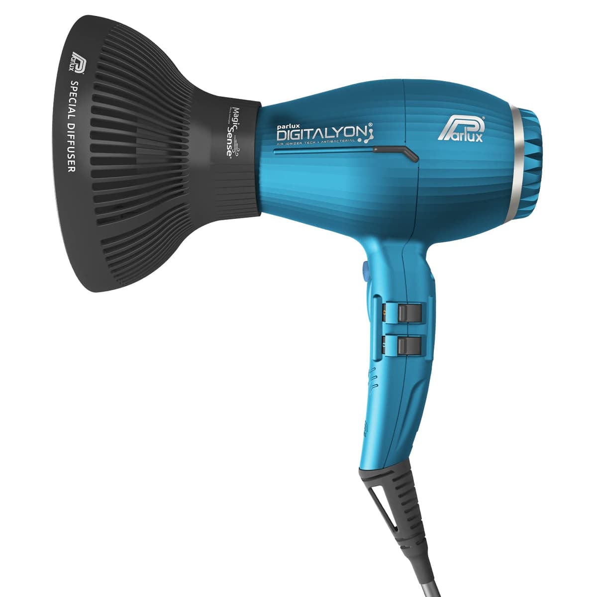 Parlux Digitalyon Blue con Magic Sense secador profesional con motor BLDC digital y Magic Sense DGALYMASIT_AN1