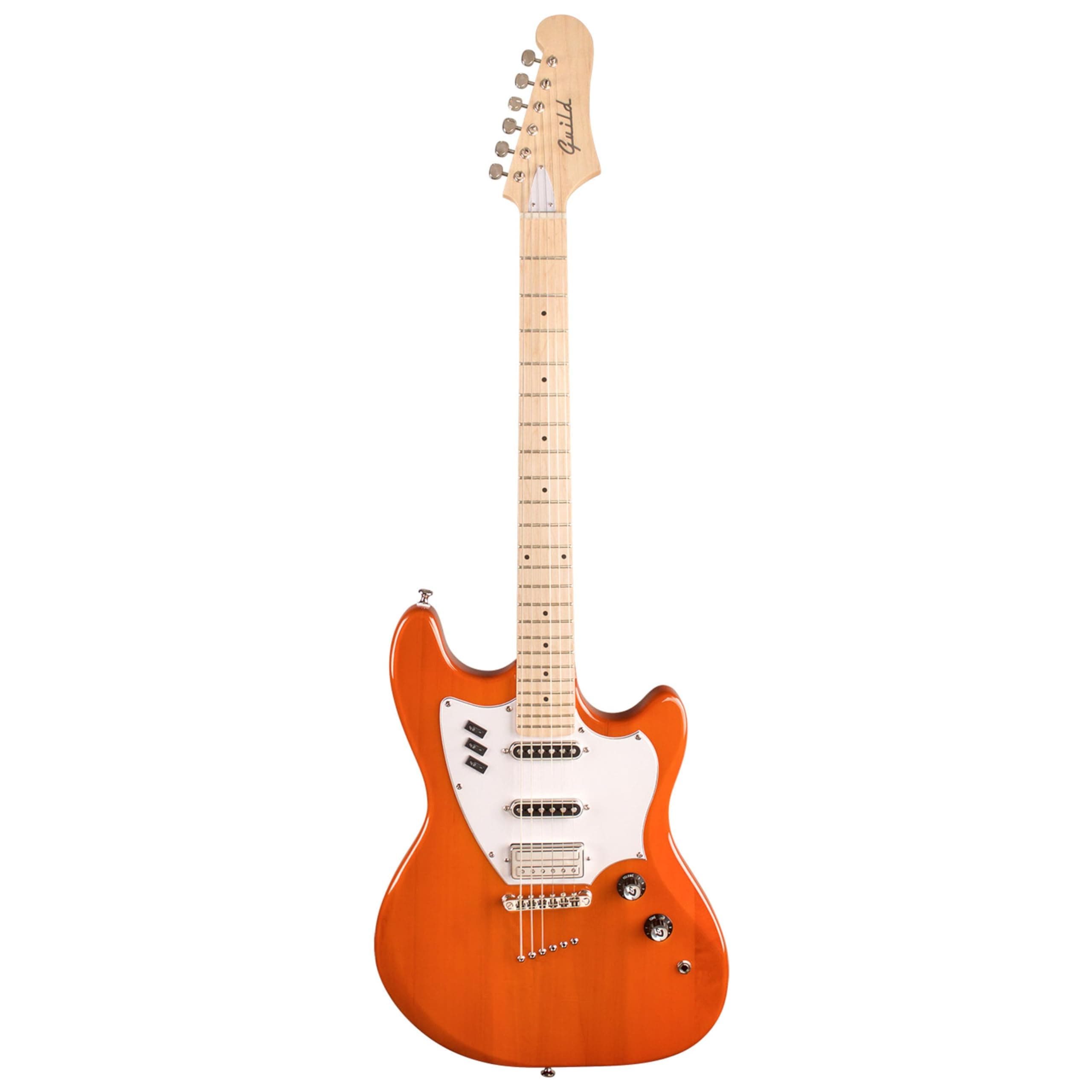 Guild Surfliner Guitarra Eléctrica Solid Body Sunset Orange HSS 25.5" 379-1610-802