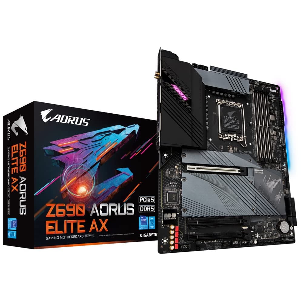 GIGABYTE Z690 Aorus Elite AX Placa madre Intel LGA 1700 DDR5