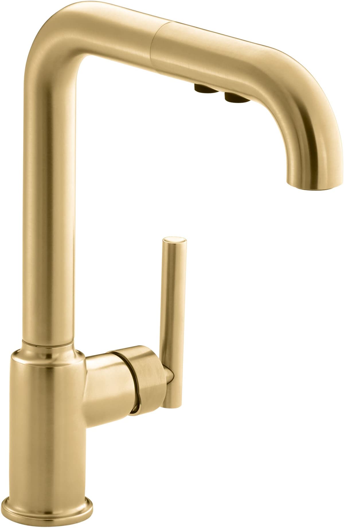 Grifo Kohler Purist 7505-2MB monolocal con pico extraíble de 8"