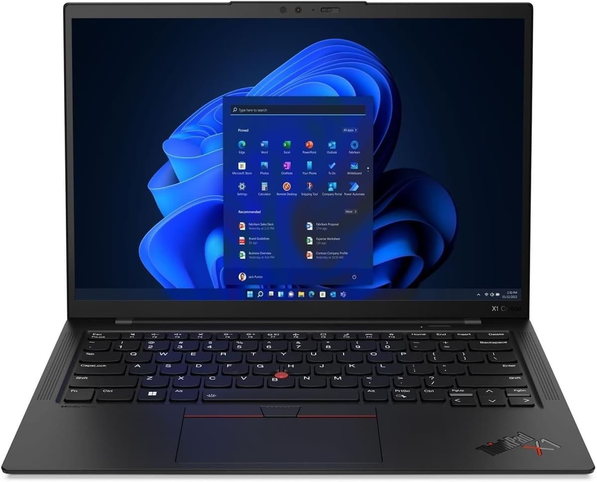 Lenovo ThinkPad X1 Carbon Gen 11 con procesador Intel Core i7-1365U vPro, pantalla táctil 14" WUXGA 100% sRGB 400 nits, 32 GB LPDDR5, SSD 1 TB, lector de huellas, teclado retroiluminado, Windows 11 Pro 21KC000MUS