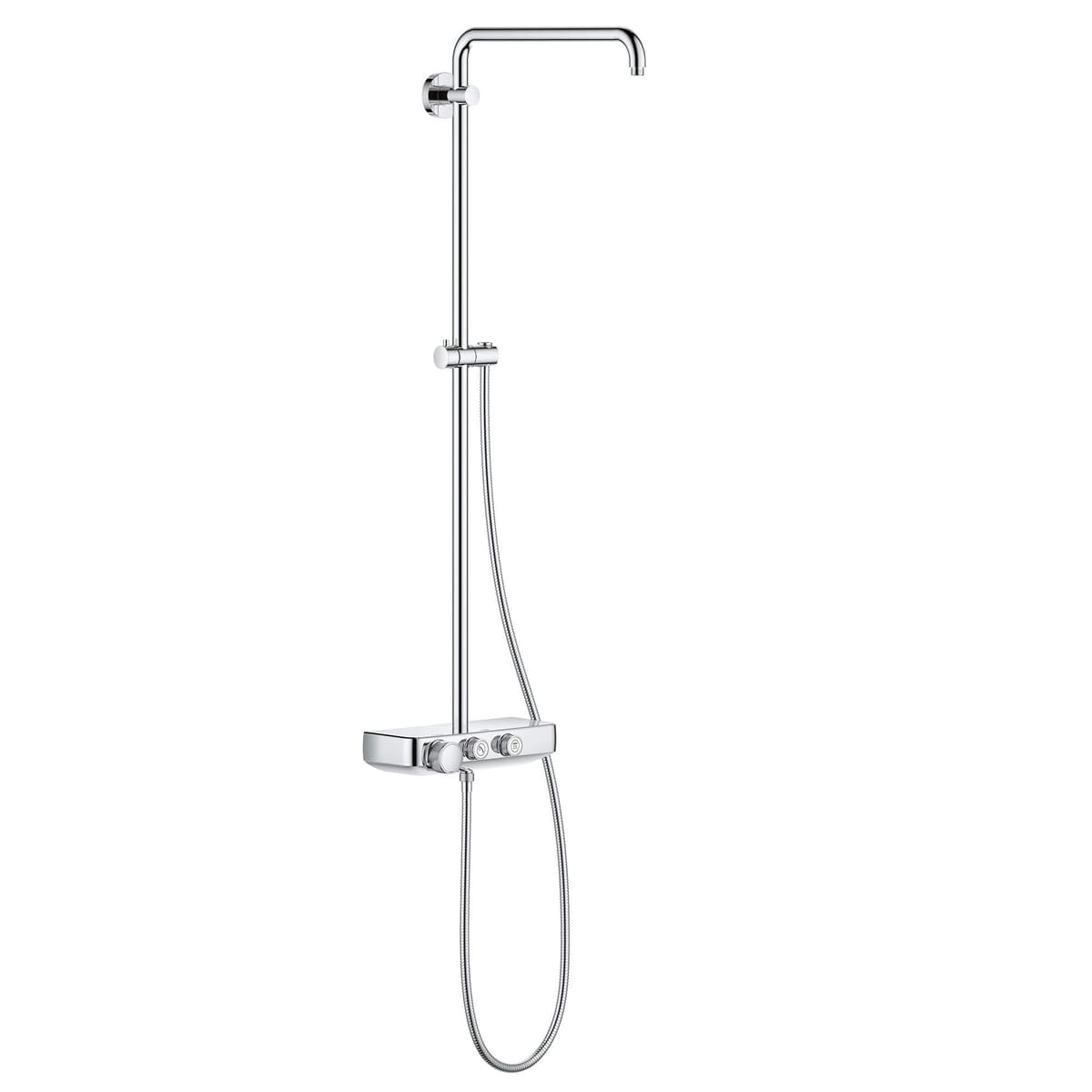 GROHE Euphoria SmartControl 26511000 - Sistema de ducha con termostato y control SmartControl, cromo Starlight