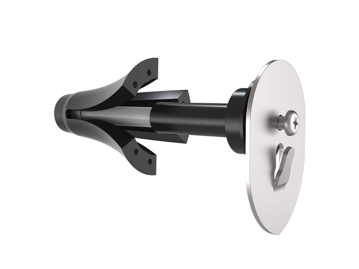 WingIts RC-MAWHP35-6 Master Anchor con placa de gancho de acero inoxidable, paquete de 6