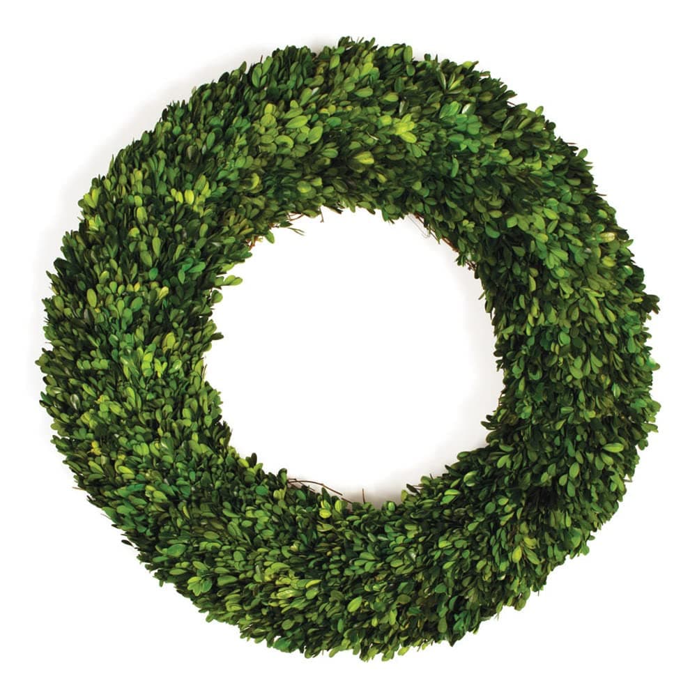 Napa Home & Garden Preserved Boxwood Wreath 30-Inch 7574PG