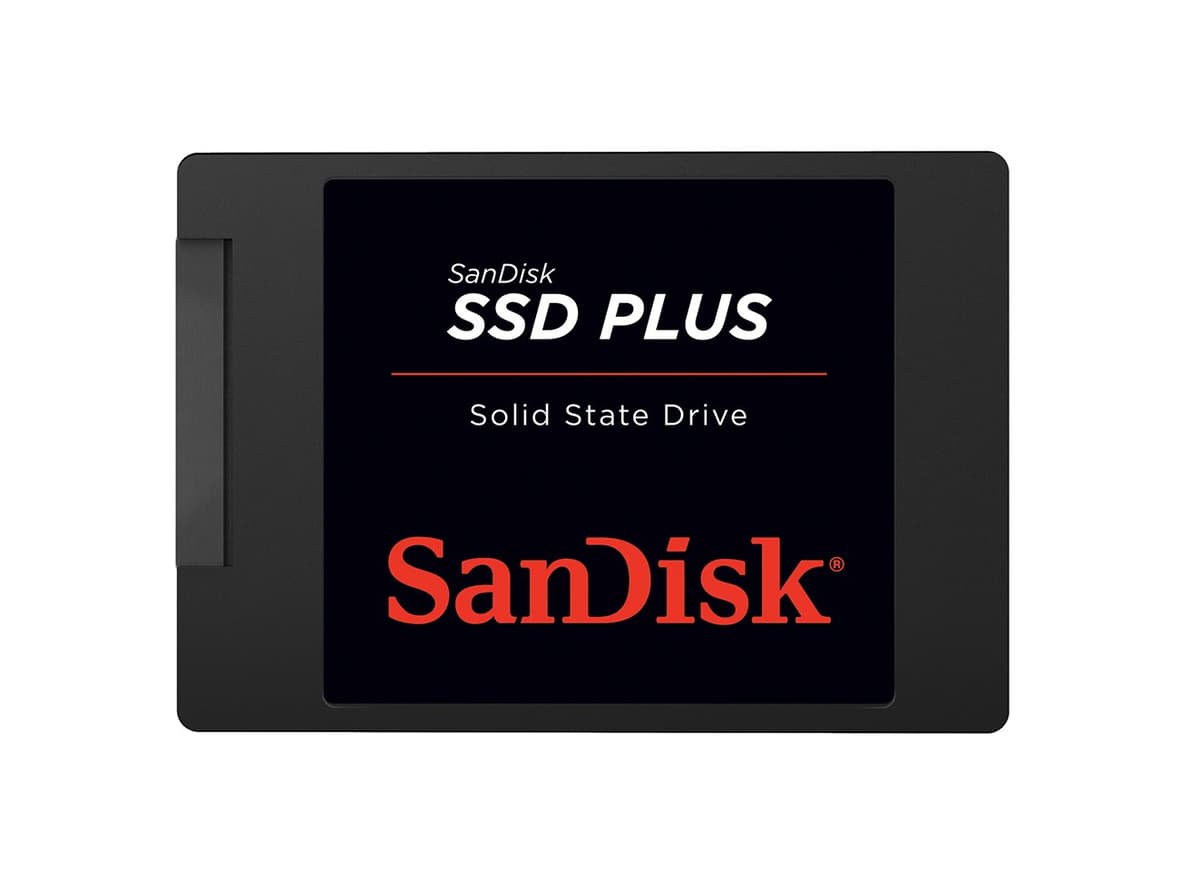 SANDISK SSD Plus 2TB Unidad de Estado Sólido Interna - SATA III 6 Gb/s, 2.5"/7 mm, Velocidades de Lectura/Escritura de hasta 545 MB/s / 515 MB/s - SDSSDA-2T00-G28
