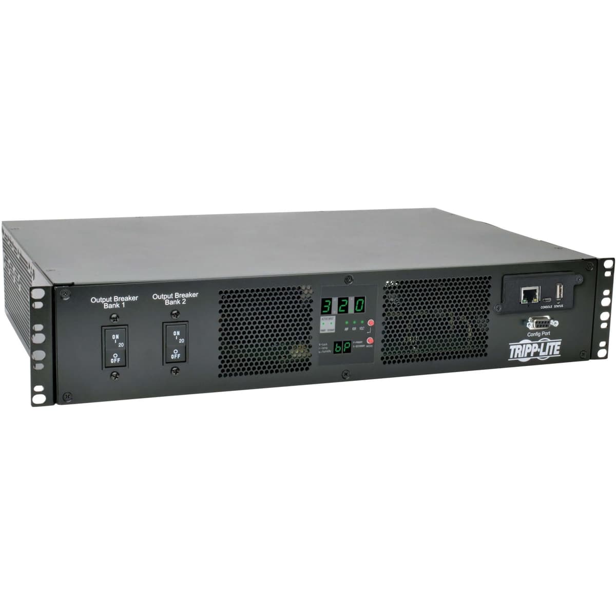 Tripp Lite PDUMH32HVATNET - PDU Switched ATS 7.4kW 230V, 16 C13 + 2 C19, 2U, TAA