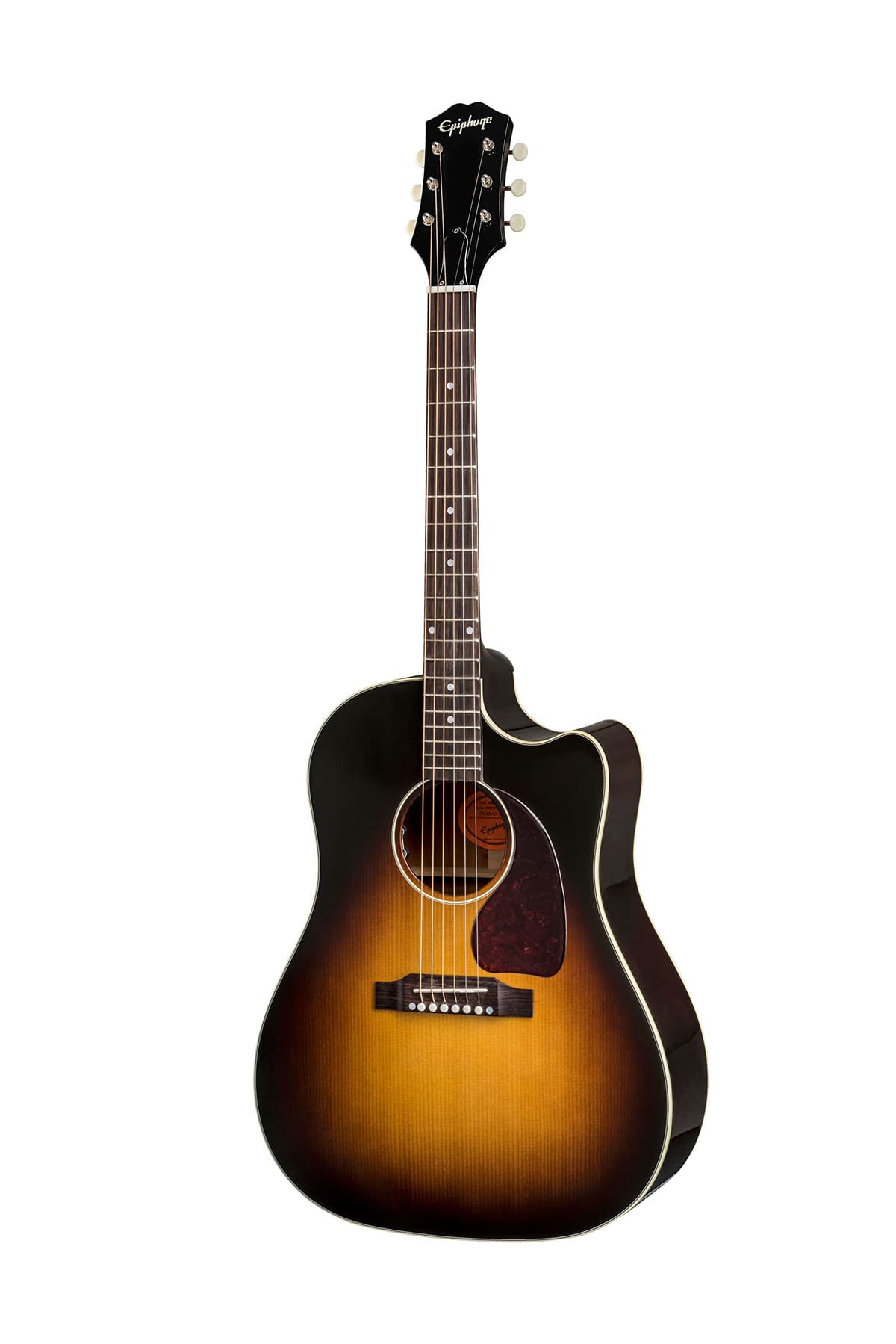 Epiphone J45 Acoustic Electric Guitar Cutaway Shoulder Dreadnought Vintage Sunburst IGMTJ45CAVSNH1
