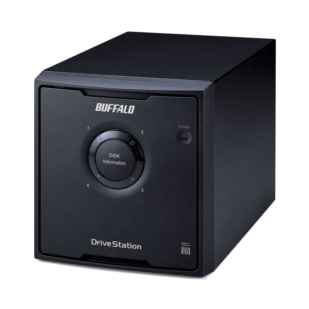 BUFFALO DriveStation Quad 16TB (4x4TB) TAA, USB 3.2, RAID 5 HD-QH16TU3R5