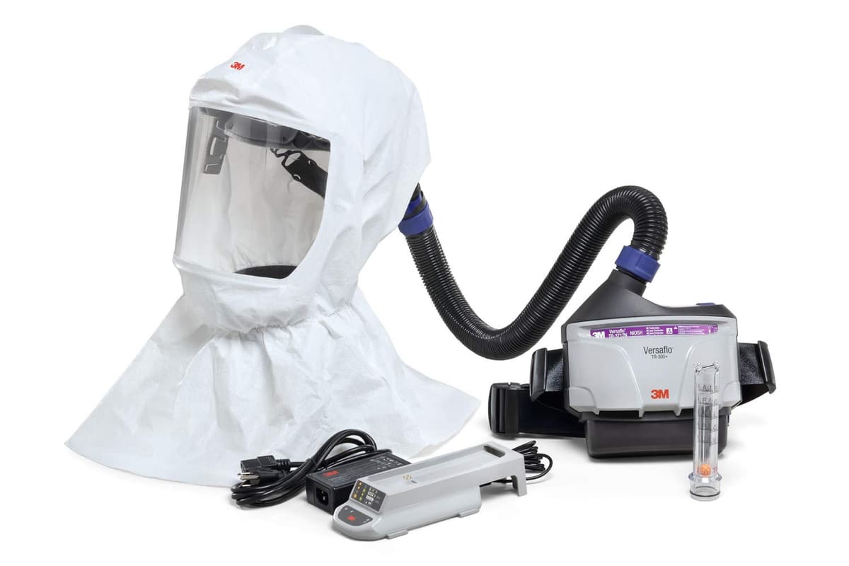 3M Versaflo TR-300N+ ECK Kit PAPR con Capucha Desechable 94268-case