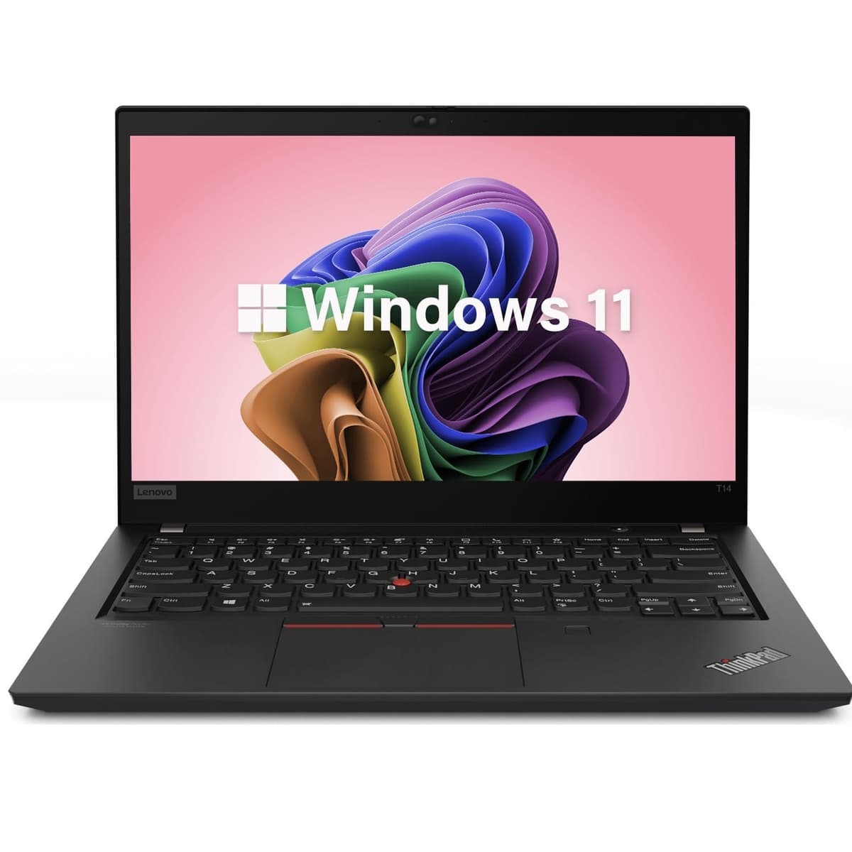 Lenovo ThinkPad T14 Gen 2 Laptop empresarial, 14" Full HD (1920 x 1080), Intel Core i7-1165G7 de 11ª generación de cuatro núcleos, 16GB DDR4 RAM, SSD de 512GB, teclado retroiluminado, HDMI, Windows 11 Pro (Reacondicionado)