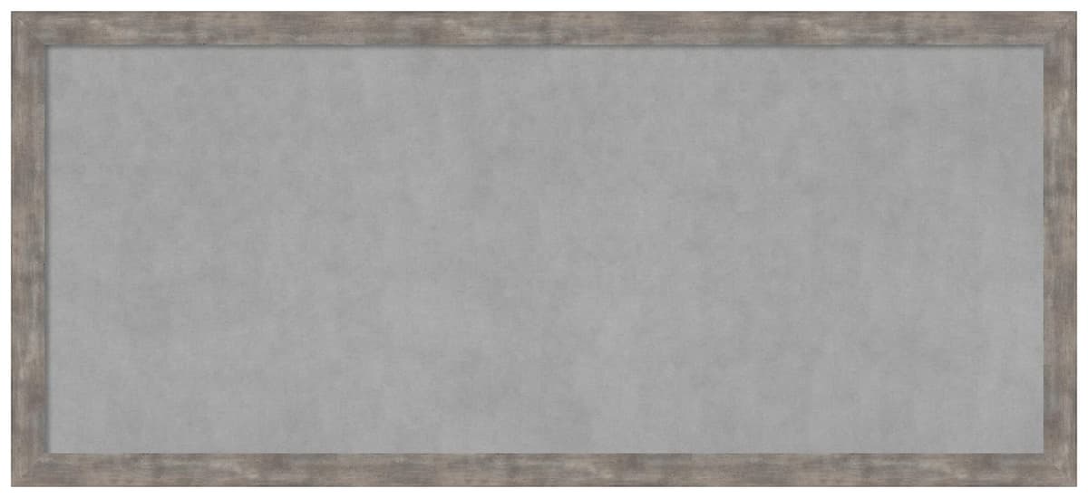 Amanti Art Silver Framed Magnetic Board 23x51 - tablero magnético oversize plateado 28588191827
