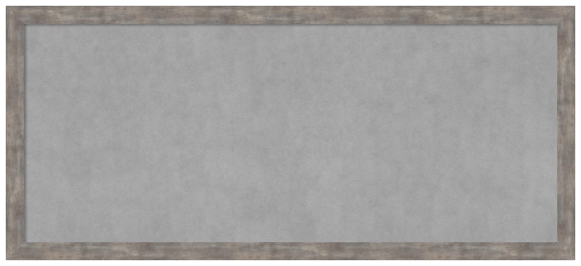 Amanti Art Silver Framed Magnetic Board 23x51 - tablero magnético oversize plateado 28588191827