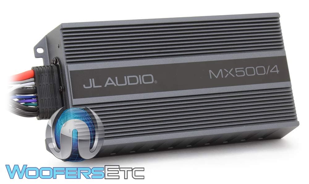 Jl Audio Mx Amplificador Marino 4 Canales Rango Completo 500 Vatios 12 V 98408