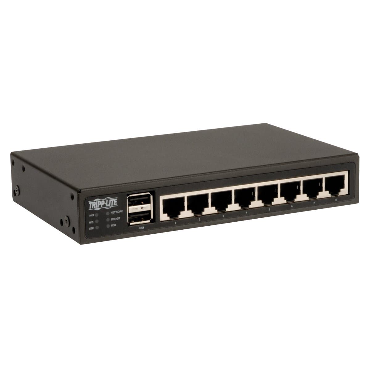 TRIPP LITE TAA GSA 8-Port Console/Terminal Server (B094-008-2E-M-F)