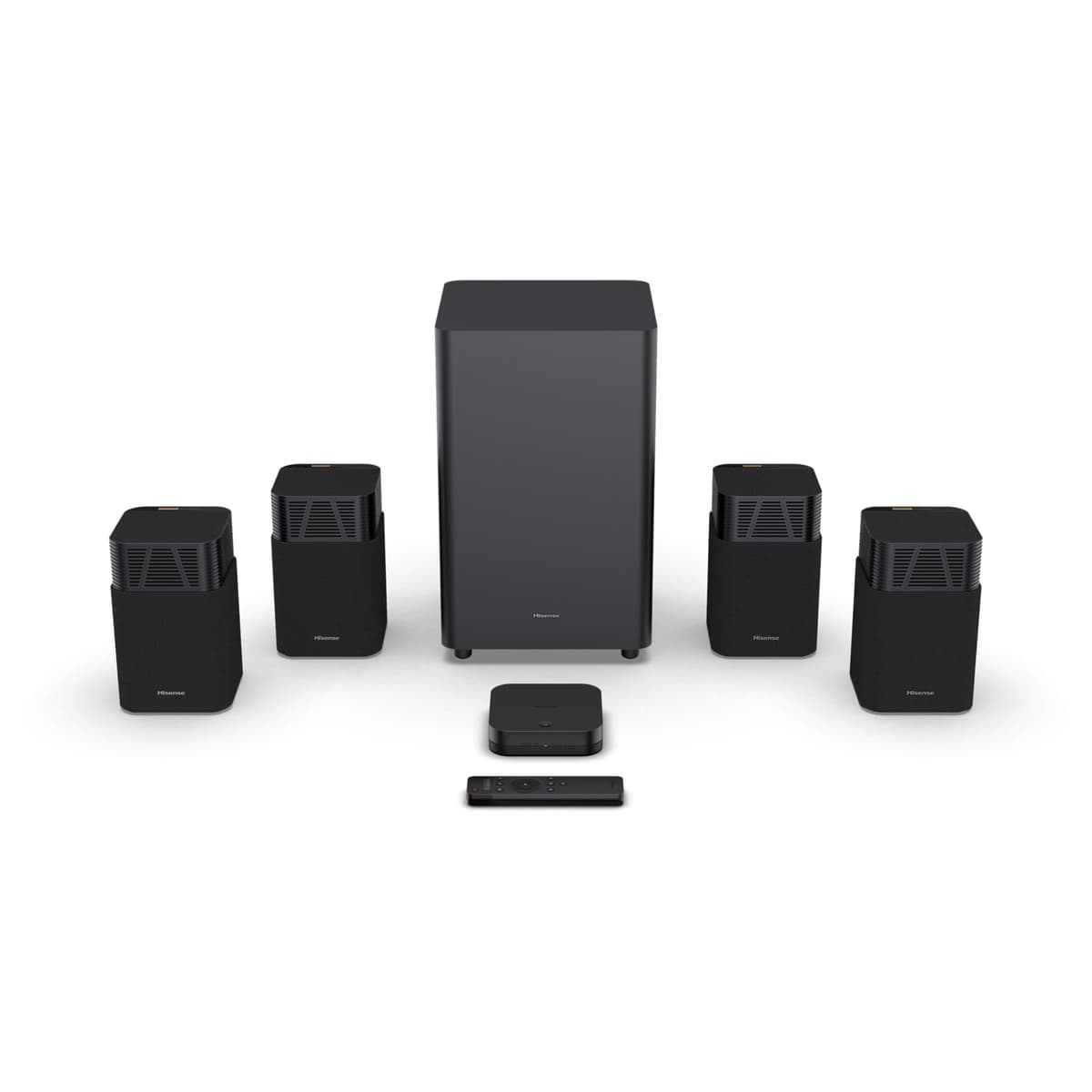 Hisense HT Saturn Barra de sonido 4.1.2 con subwoofer inalámbrico, Dolby Atmos y DTS:X