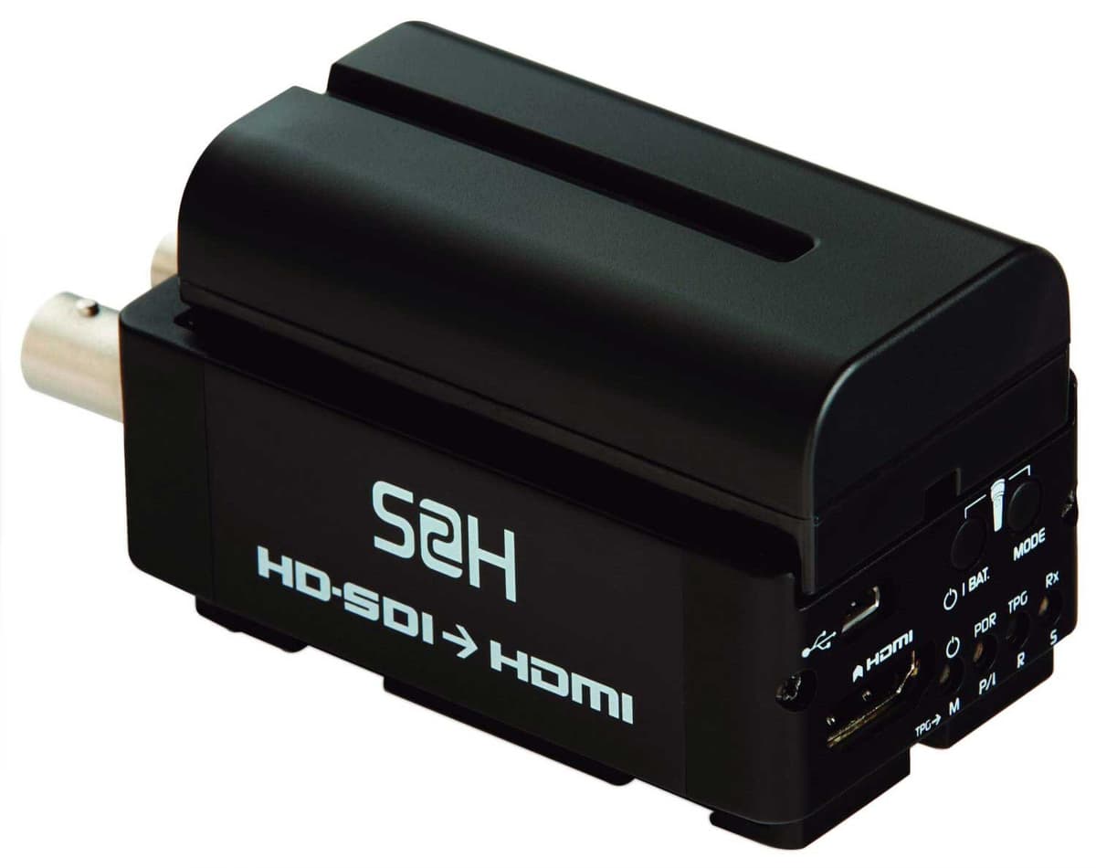 Atomos Connect S2H conversor SDI a HDMI con batería 853815005100
