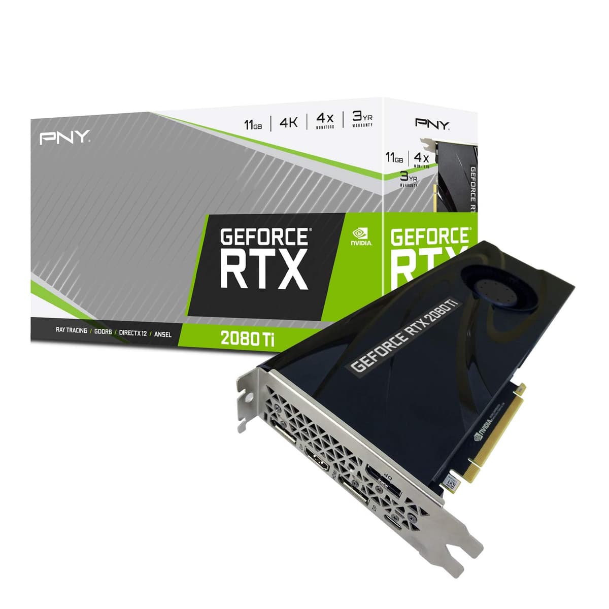 PNY GeForce RTX 2080 Ti VCG2080T11BLMPB 11GB Blower
