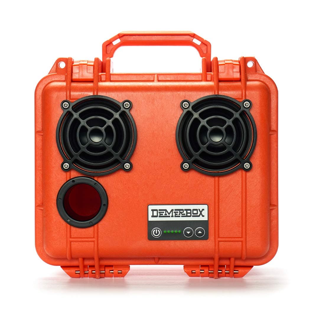 DemerBox DB2 Bocina Bluetooth impermeable y resistente, 40+ hrs batería 1002