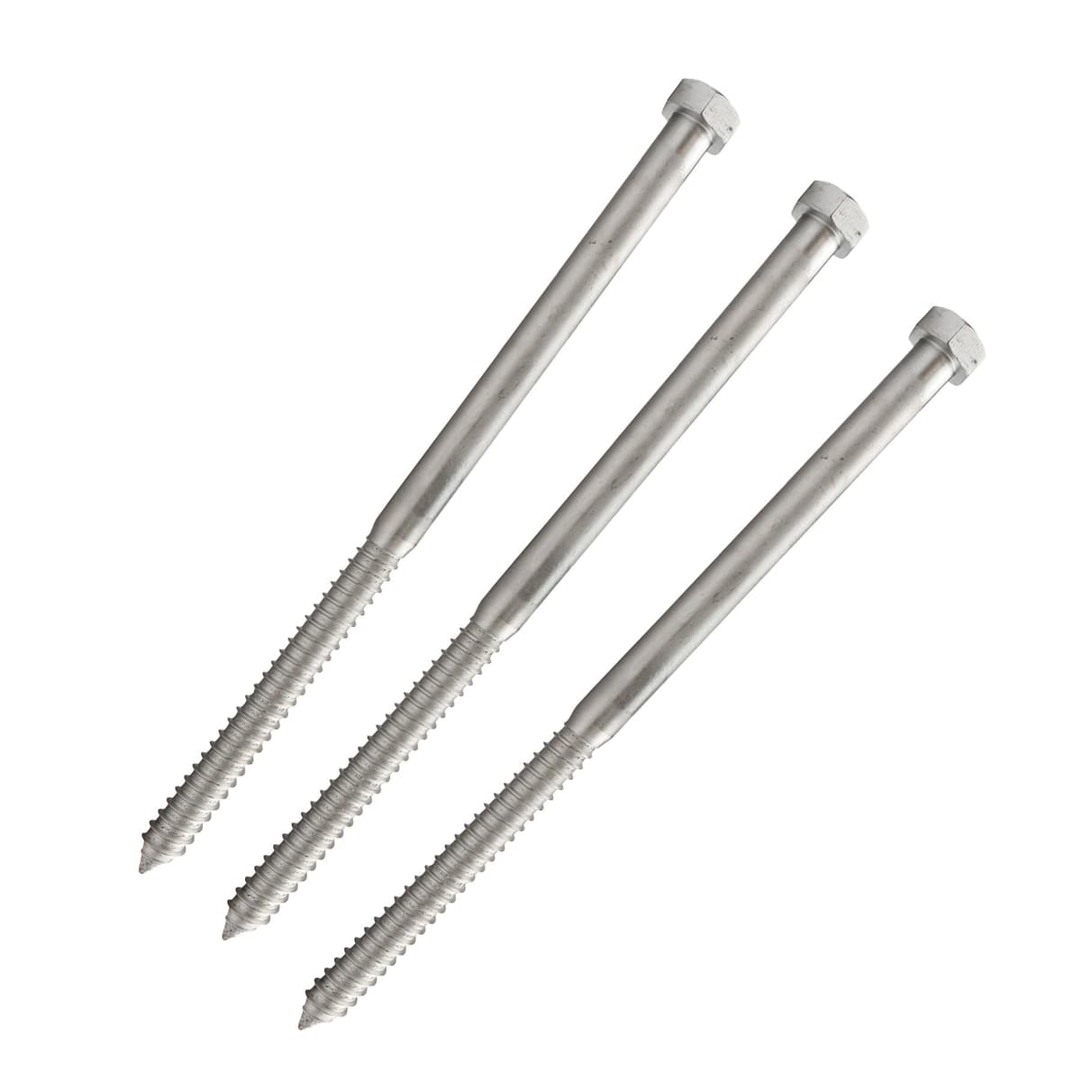 Conquest Lag Bolt 3/4" x 14" Hex Head, 18-8 Stainless Steel, 10 pack LB4SS-34X14-10PK