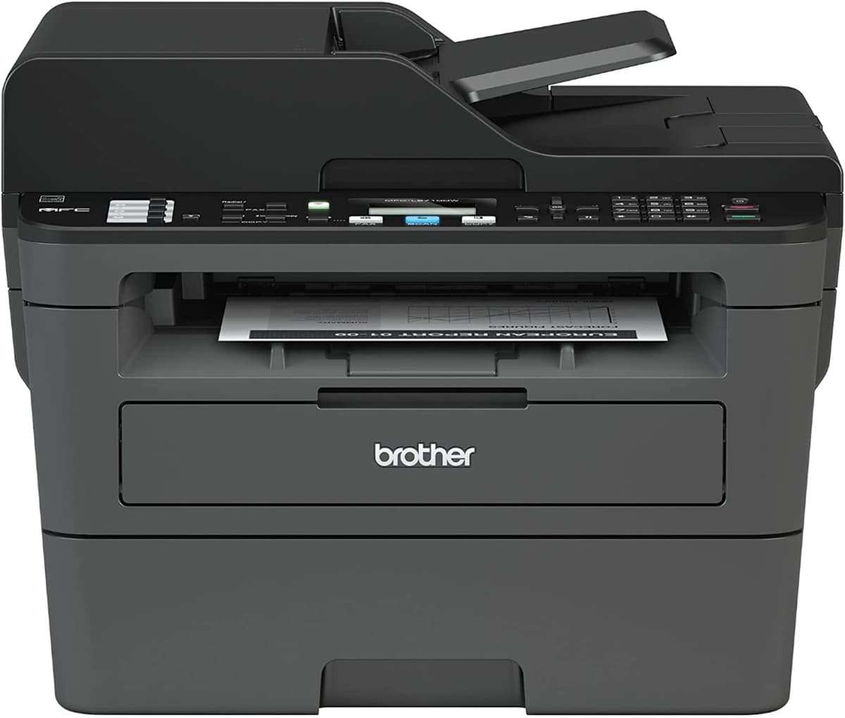 Brother MFC-L2710D Impresora Multifunción Láser Monocromo Wireless - 4 en 1 MFC-L2710DW