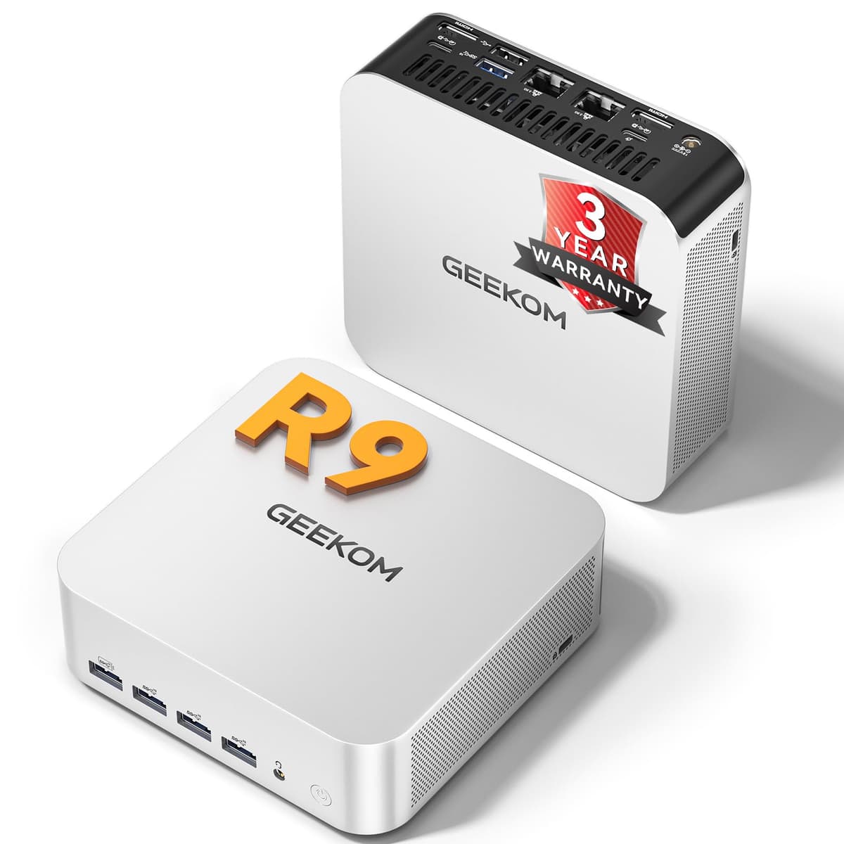 GEEKOM Mini PC AI A7 MAX con AMD Ryzen 9 7940HS, 16GB DDR5, 1TB SSD, USB4, 8K, SD GEEKOM A7 Max