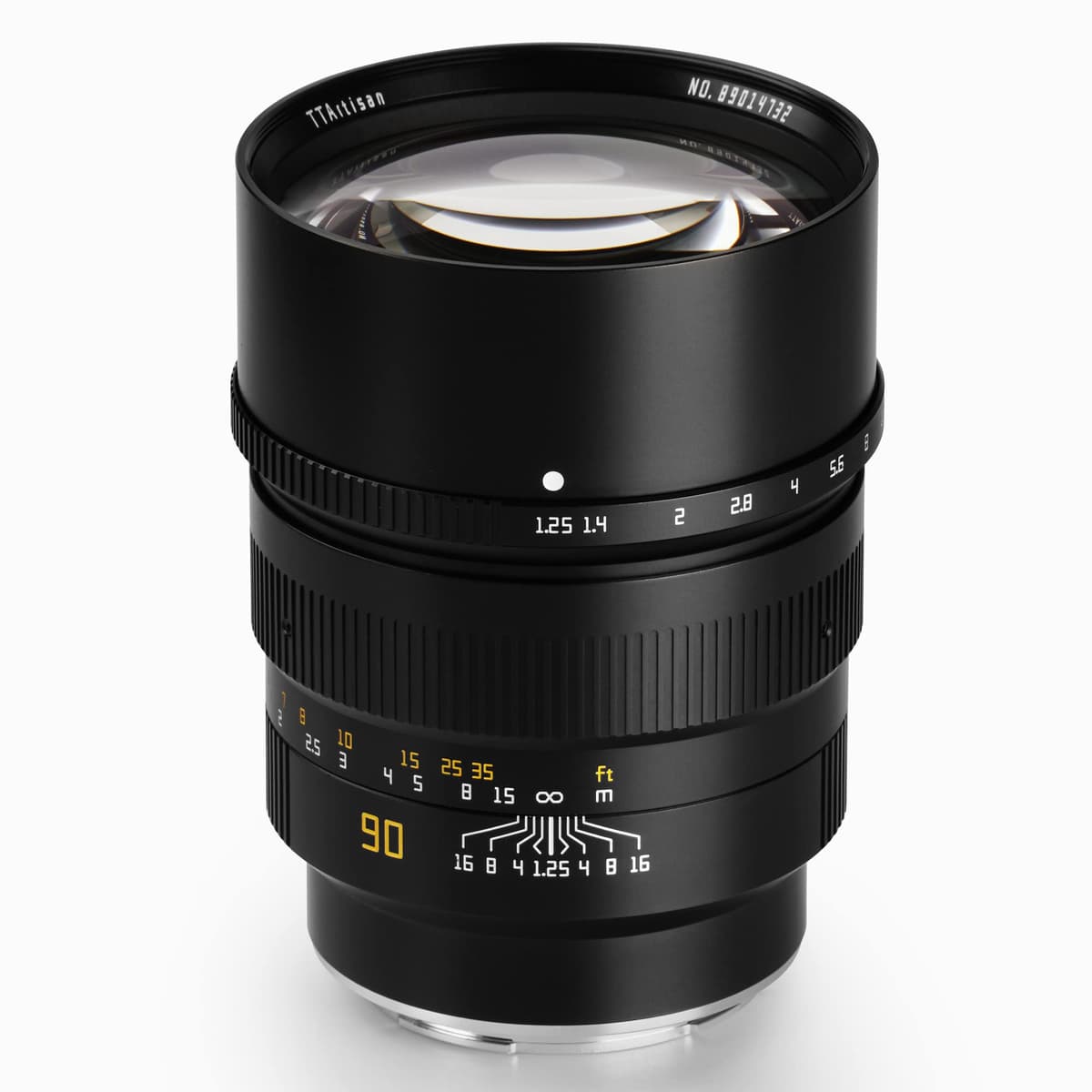 TTArtisan 90mm F1.25 ASPH lente para Nikon Z-mount, ideal para retrato FV-90mm F1.25-Z-Mount-1228