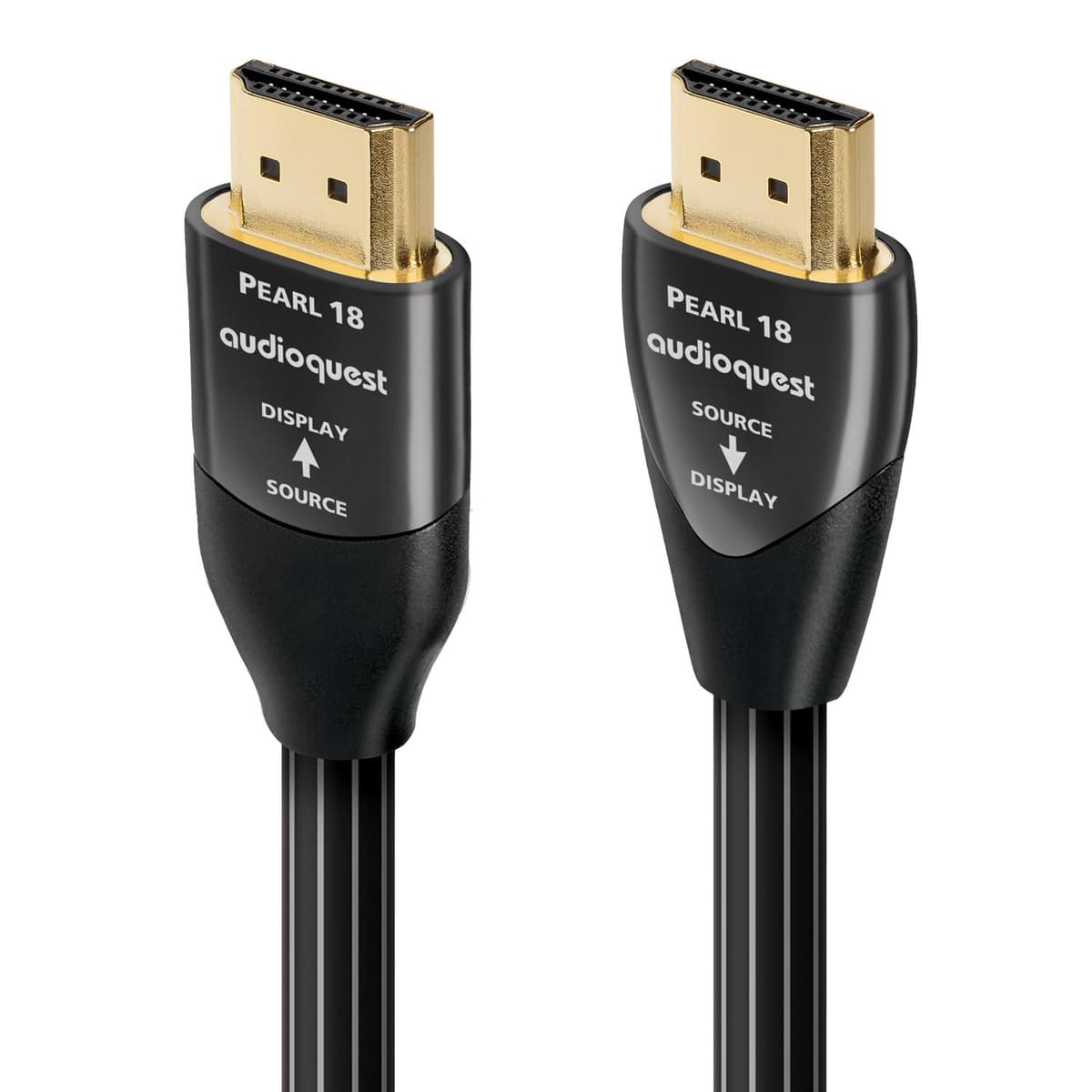 Cable HDMI AudioQuest Pearl 18 2.0b - 4K/8K Ultra HD, Apto para Pared, Alta Velocidad 18 Gbps, HDR, eARC - 15 m HDMPEA15A