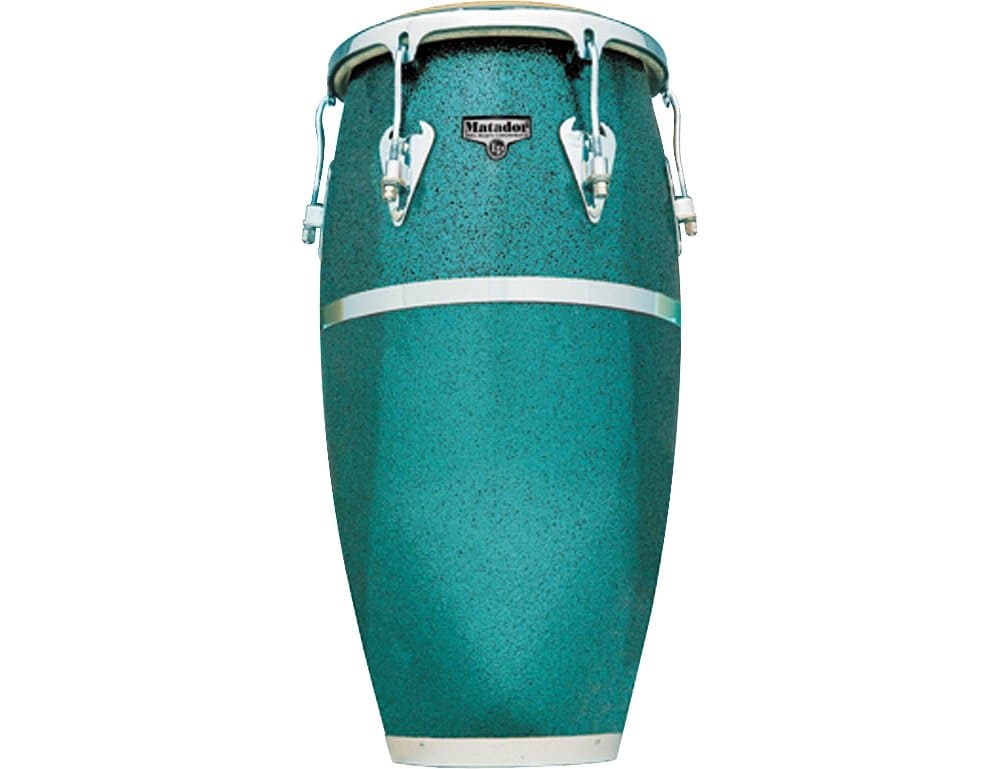 Conga Latin Percussion LP Matador Fiberglass 11-3/4" - Raul Rekow Signature Verde Brillante/Cromo M652S-KR