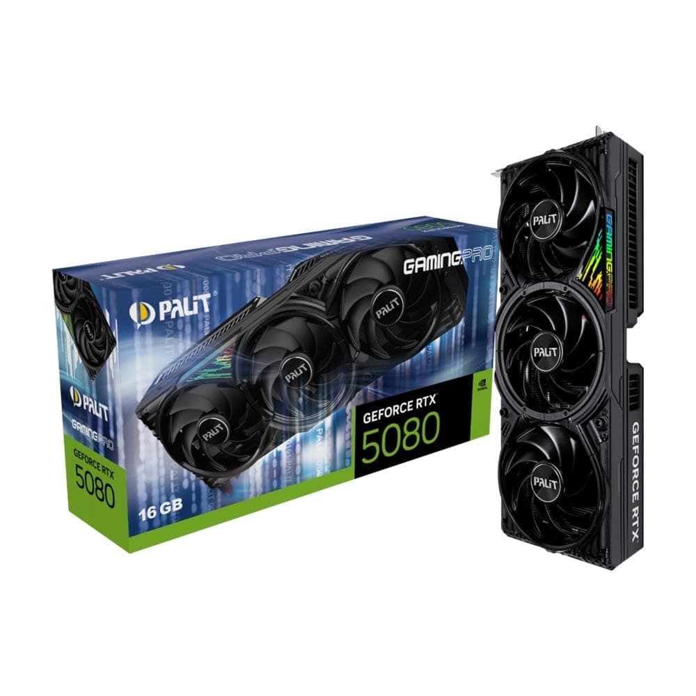 Palit GeForce RTX 5080 GAMINGPRO 16GB NE75080019T2-GB2031A