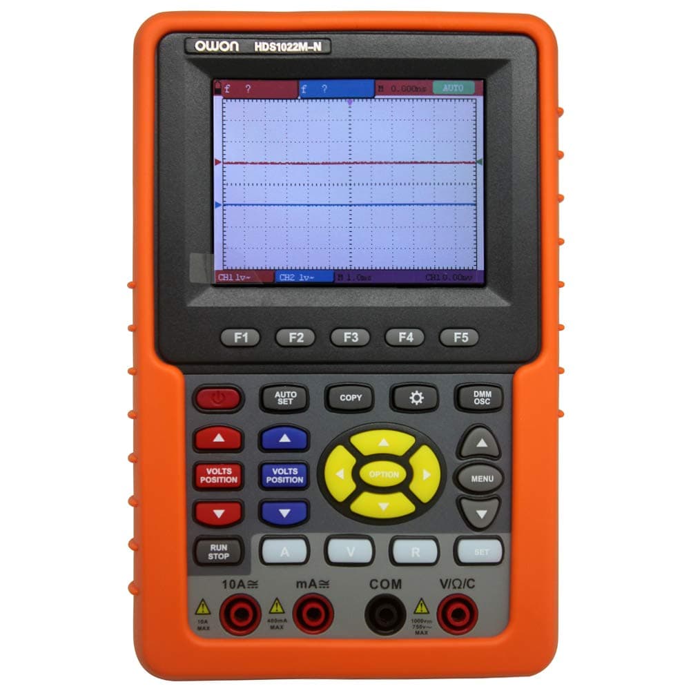 Osciloscopio Portátil 2 en 1 HDS1022M-N (DSO + Multímetro) - OWON