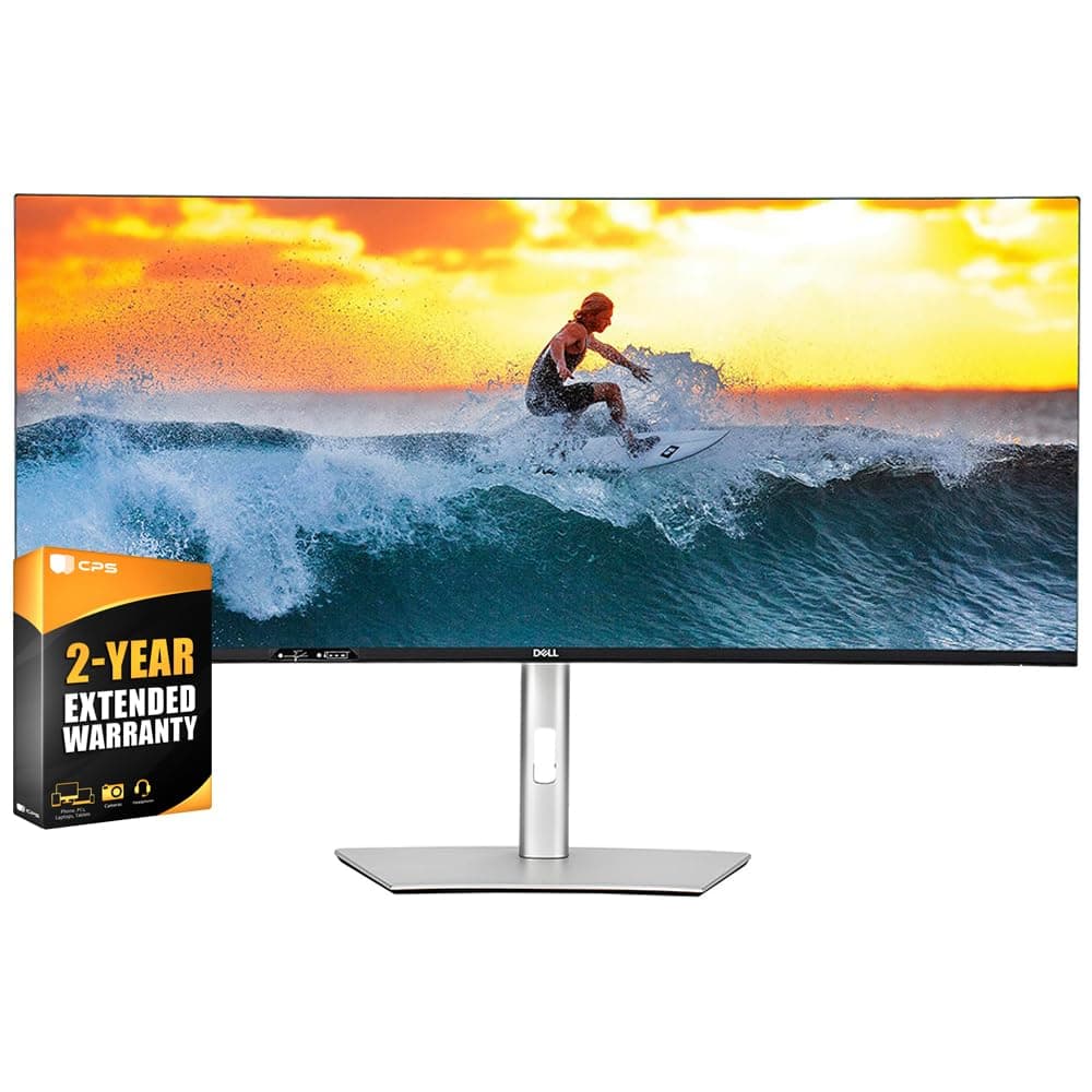 Dell UltraSharp U4025QW Monitor Curvo 40" 5K2K Thunderbolt con Bundle de Protección 2 Años E99DELU4025QW