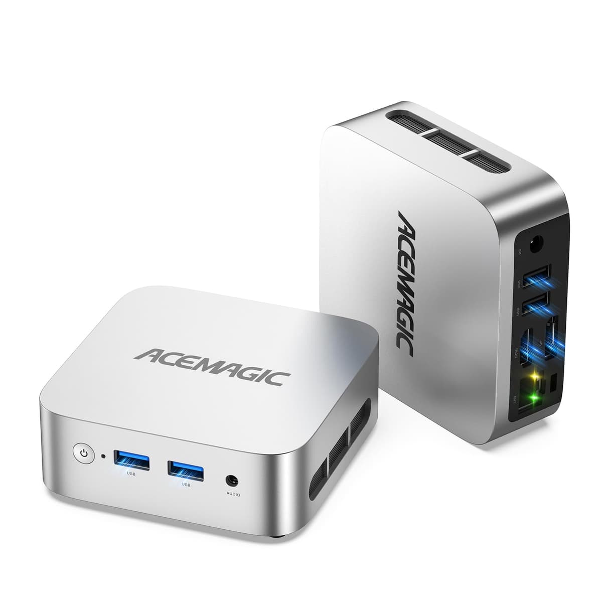 ACEMAGICIAN M1A Pro Mini PC i9-13900HK 64GB DDR5 1TB SSD, 8 puertos USB, Windows 11 Pro S3A