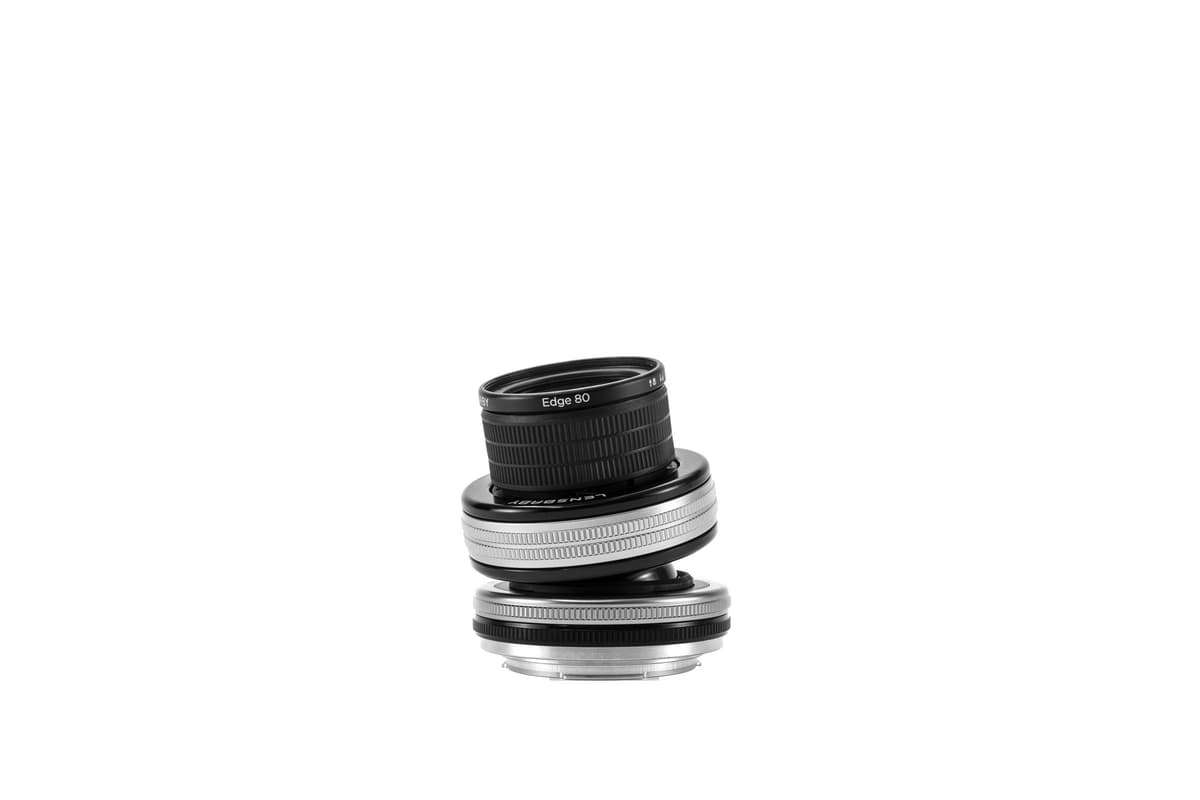 Lensbaby Composer Pro II con Edge 80 Optic - Canon EF, Negro LB-3U6C