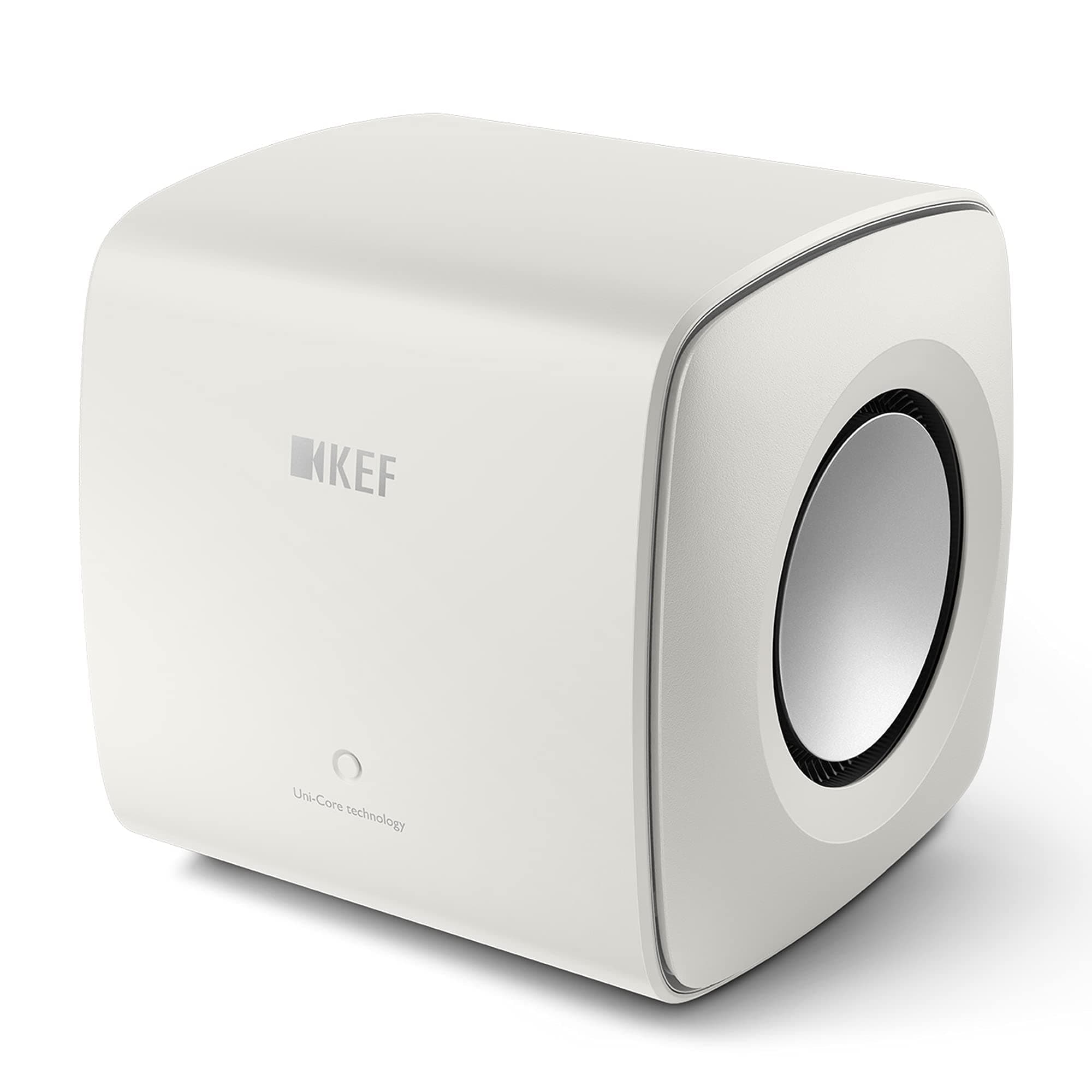 KEF KC62 Subwoofer Activo Compacto 6.5" 1000W (Blanco) KC62W