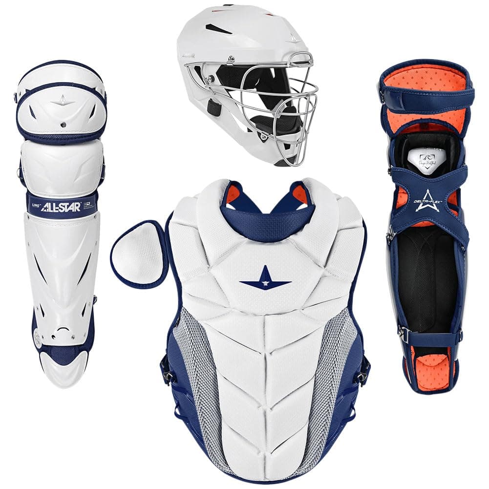 All Star PHX Paige Halstead Set de Catcher Small White/Navy 029343068225