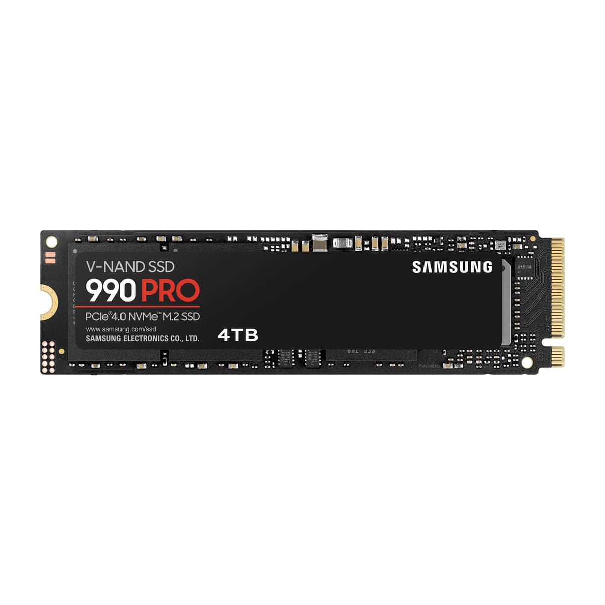 Samsung 990 PRO 4TB NVMe M.2 (2280) PCIe Gen4 - MZ-V9P4T0B-IT/EC