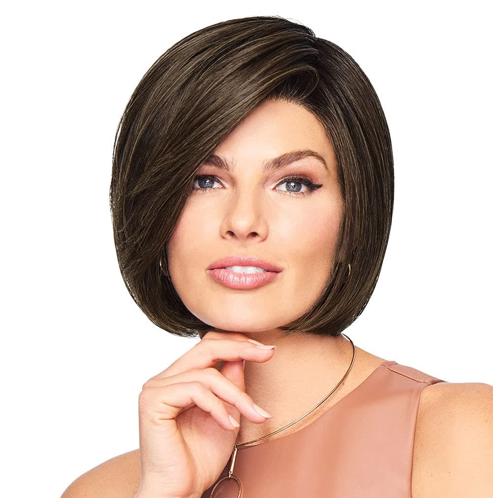 Hair u wear Raquel Welch Let's Rendezvous Bob Chic a la Barbilla, Talla Estándar, SS4/10 Iced Java