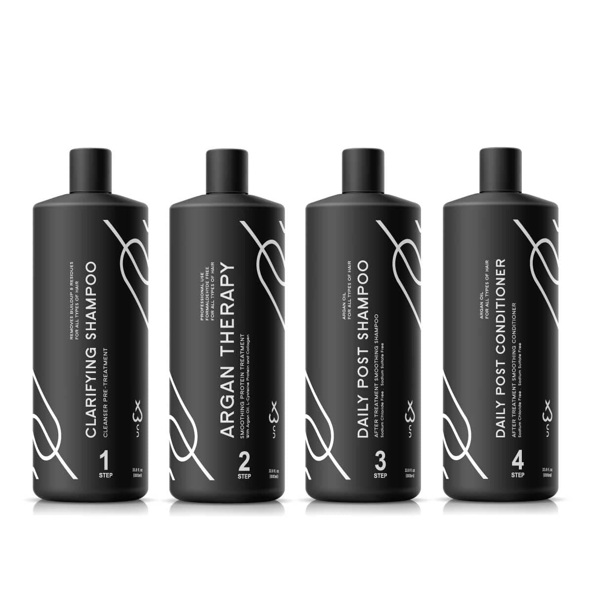 UNEX Argan Protein Therapy Kit Completo 1000 ml - Libre de Formaldehído UXARKT946