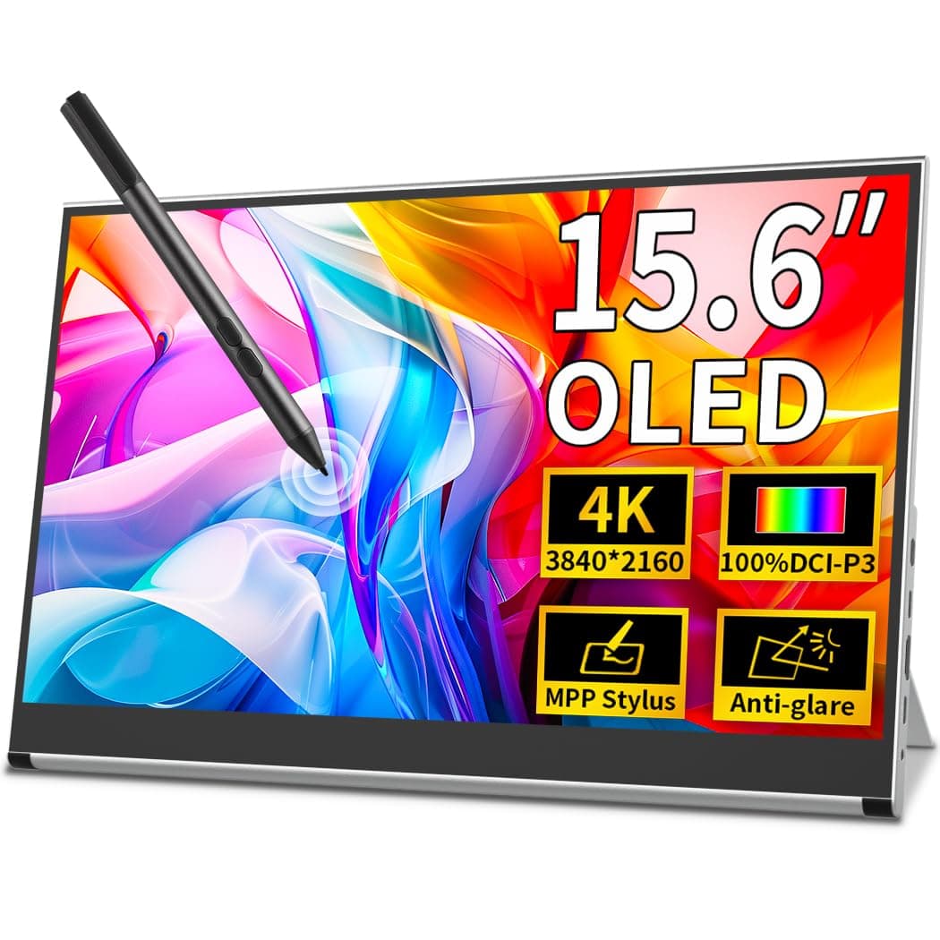 Magedok Pi X10 Monitor portátil OLED 15.6" 4K táctil compatible con MPP, anti-reflejo y 1ms