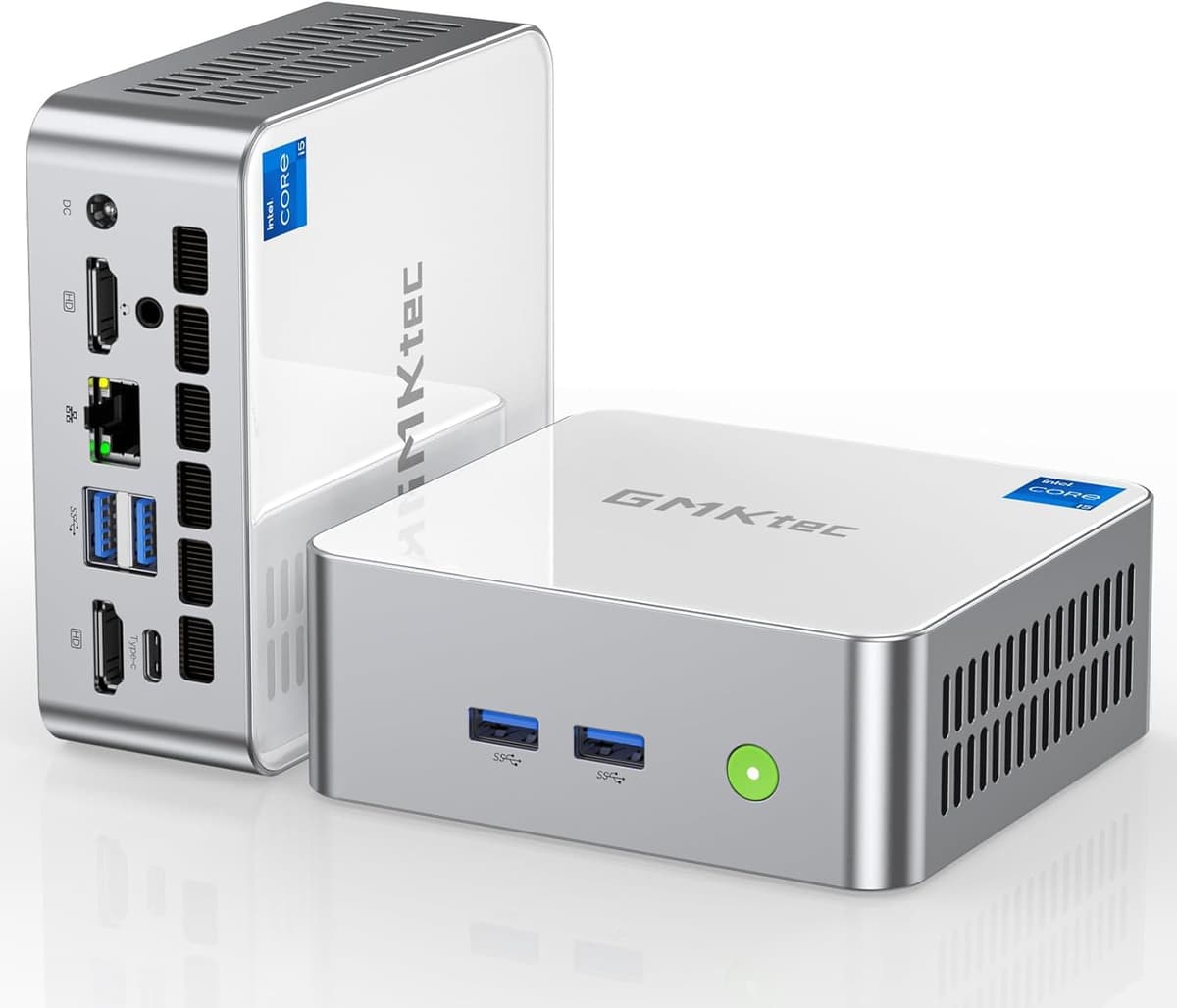 GMKtec M3 Mini PC Intel i5-12450H 32GB 1TB NVMe con 2.5G LAN, WiFi6 y Triple 4K K8 002