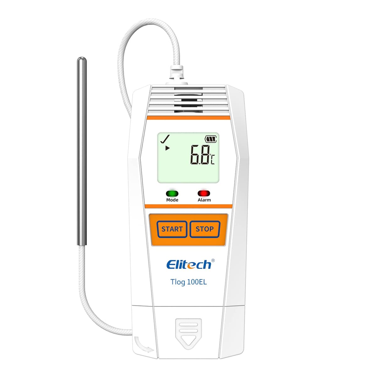 Elitech Tlog 100EL Registrador de Temperatura Digital Reutilizable PDF USB 32000 Puntos - Paquete de 5 Tlog 100EL--5PACK