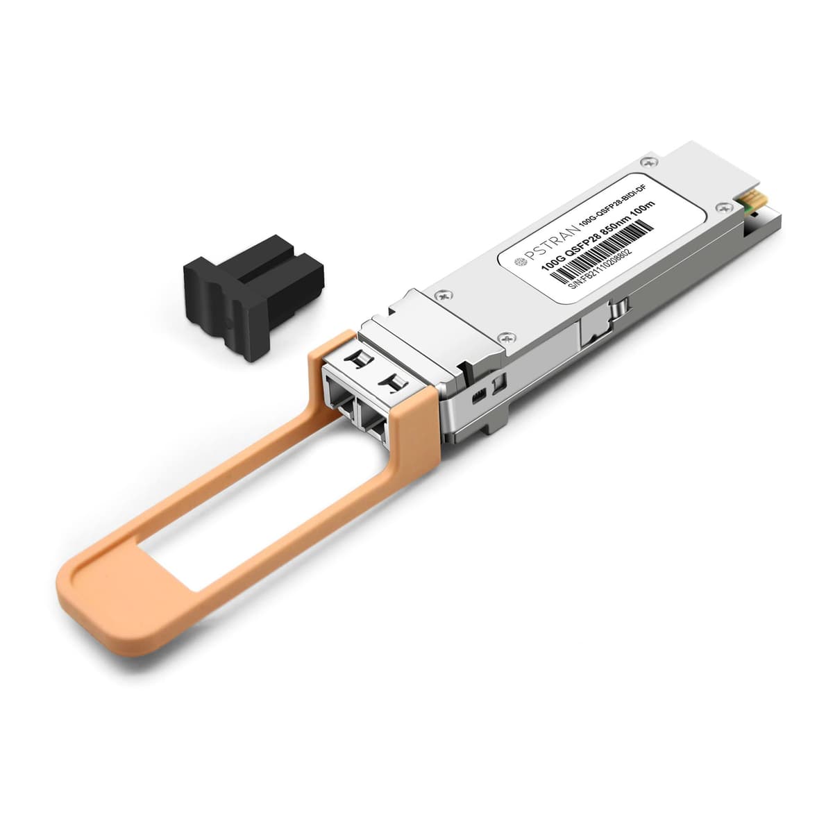 OPSTRAN Módulo Transceptor Óptico QSFP28 BiDi 100GBASE-SR SWDM4 Compatible con Dell Q28-100G-BIDI 850nm 100m DOM Dúplex LC MMF QSFP28-100G-BIDI-DF