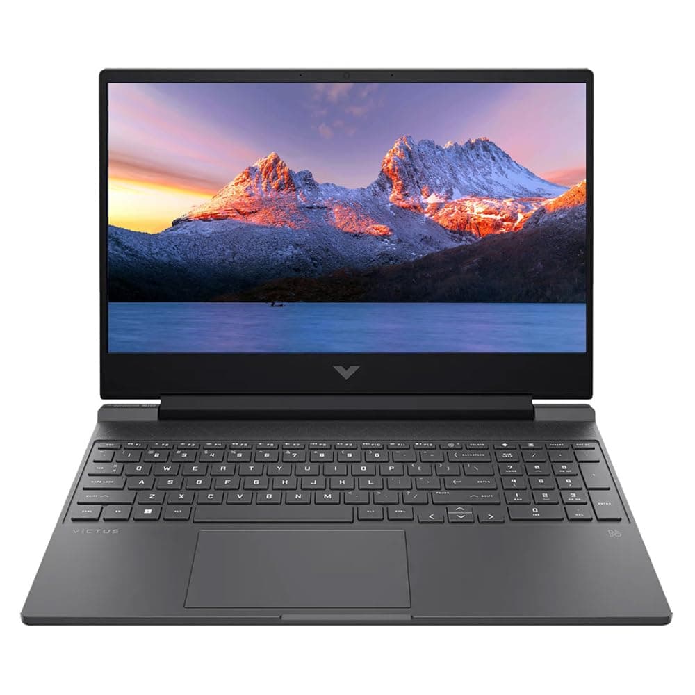 HP Victus 15,6 pulgadas FHD IPS 144Hz Laptop para gaming AMD Ryzen 5 8645HS NVIDIA GeForce RTX 4050 8GB DDR5 512GB SSD Plata Mica (2024) 15-fb2082wm