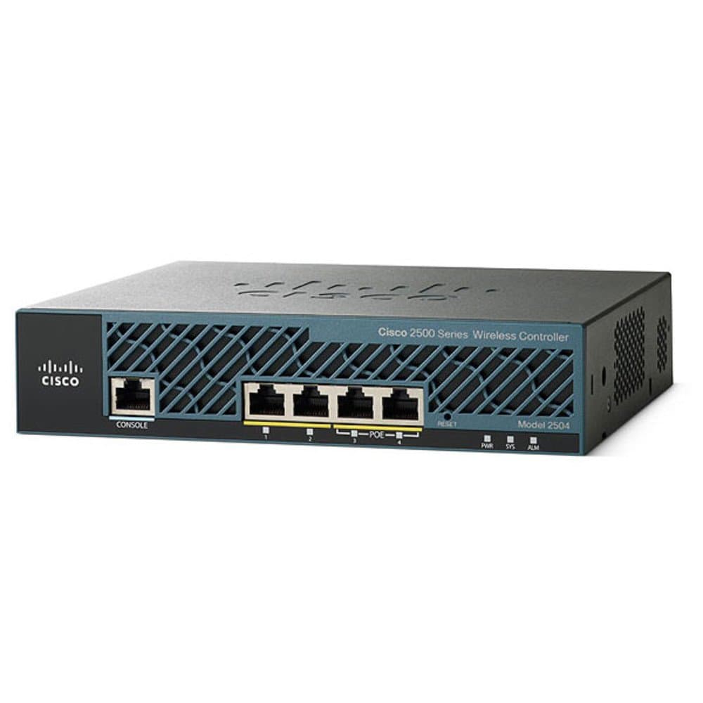 Cisco 2504 AIR-CT2504-5-K9 Controlador LAN Inalámbrica para 5 Puntos de Acceso